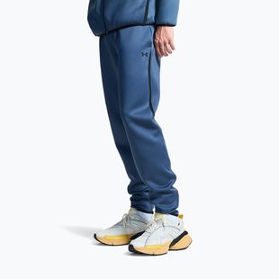 Vyriškos kelnės Under Armour Unstoppable Fleece Jogger Downpour Gray/Black