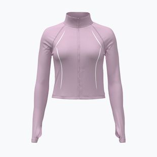 Moteriškas treniruočių džemperis Under Armour Meridian Contour Full Zip mauve pink/white/mauve pink