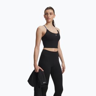 Moteriški treniruočių marškinėliai Under Armour Motion Sport Tape Tank ultimate black/castlerock/white