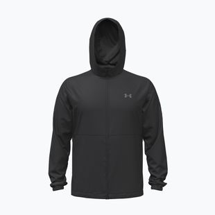 Vyriška bėgimo striukė Under Armour Velociti Hooded Jacket ultimate black/reflective