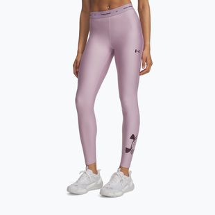 Moteriškos treniruočių tamprės Under Armour HeatGear Novelty Leggings mauve pink/ox blood