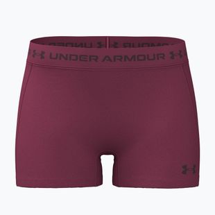 Moteriški treniruočių šortai Under Armour HeatGear Shorty claret/ox blood