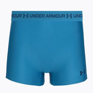Moteriški treniruočių šortai Under Armour HeatGear Shorty aegean blue/blue fog