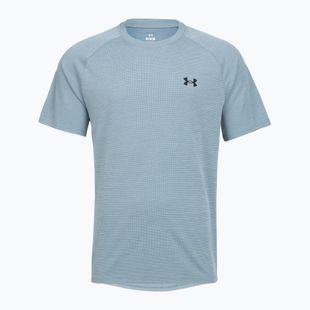 Vyriški treniruočių marškinėliai Under Armour Tech Textured blue wind/black