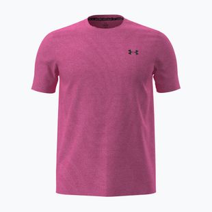 Vyriški treniruočių marškinėliai Under Armour Vanish Seamless Novelty SS pink frenzy/ultimate black