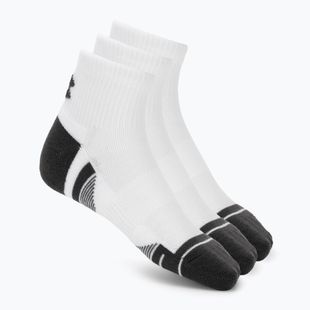 Kojinės Under Armour Perf Tech Qtr 3 pack white/white/jet gray