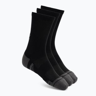 Kojinės Under Armour Perf Tech Crew 3 pack ultimate black/ultimate black/jet gray