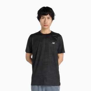 Vyriški bėgimo marškinėliai New Balance Sport Essentials Printed black