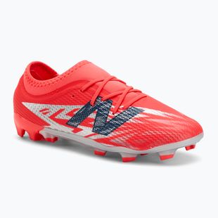 Vaikiški futbolo batai New Balance Furon Team V8 Jr FG raudoni