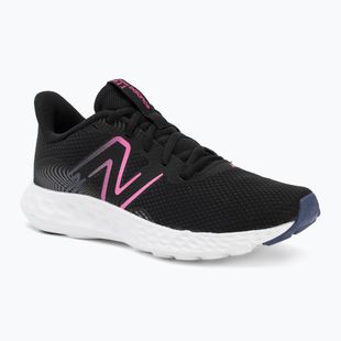 Moteriški bėgimo batai New Balance Fresh Foam 411's V3 black/real pink/blue oyster