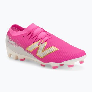 Futbolo batai New Balance Furon Team V8 FG pink heat/sea salt/gold metallic