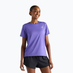 Moteriški bėgimo marškinėliai New Balance Essentials electric purple