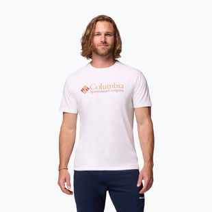 Vyriški marškinėliai Columbia CSC Basic logo white/csc retro logo