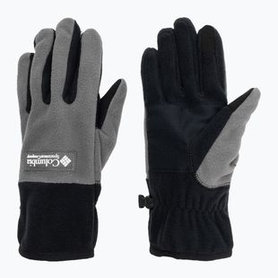 Vyriškos trekingo pirštinės Columbia Sequoia Grove city grey/black