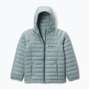 Vaikiška pašiltinta striukė Columbia Powder Lite II Hooded crushed blue