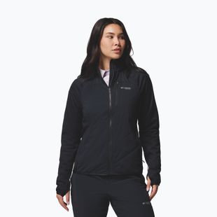 Moteriška hibridinė striukė Columbia Arctic Crest Hybrid Full Zip black