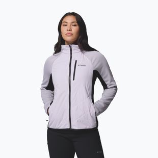 Moteriška hibridinė striukė Columbia Arctic Crest Hybrid Full Zip lavender pearl/black