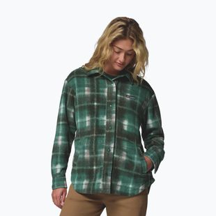 Moteriški marškiniai Columbia Benton Springs nocturnal ombre rain forest ombre