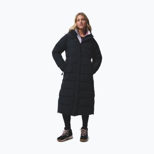 Moteriškas pūstas paltas Columbia Amaze Puff Long Hooded black
