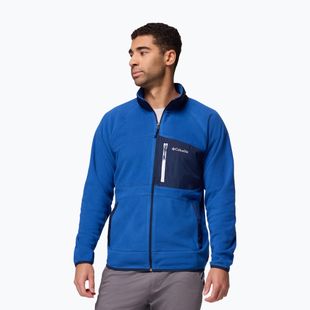 Vyriškas flisinis džemperis Columbia Fast Trek Overlay Full Zip mt blue/coll navy