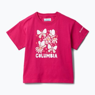 Vaikiški marškinėliai Columbia Mission Lake II SS Graphic guava pink/floral frenzy
