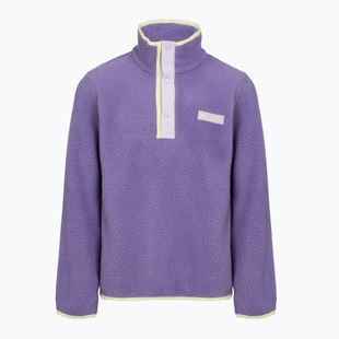 Vaikiškas flisinis džemperis Columbia Halvetia II Half Snap Fleece stormwatch/lavender pearl