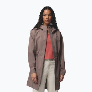 Moteriškas lietpaltis Columbia Weekend Adventure II Long Shell iron