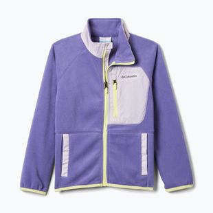Vaikiškas flisinis džemperis Columbia Fast Trek V Full Zip stormwatch/lavender pearl