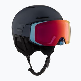 Slidinėjimo šalmas Salomon Driver Prime Sigma Plus dress blue/sigma poppy red/sigma ice blue