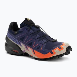Vyriški bėgimo bateliai Salomon Speedcross 6 GTX maritime blue/black/cherry tomato