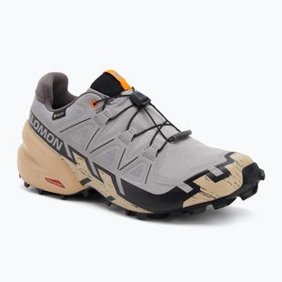 Vyriški bėgimo bateliai Salomon Speedcross 6 GTX gull/white pepper/black