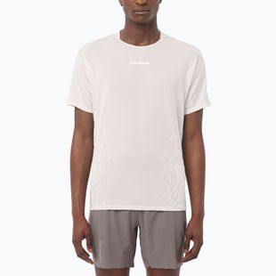 Vyriški bėgimo marškinėliai Salomon Sense Aero GFX whisper white