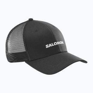 Kepuraitė su snapeliu Salomon Logo Trucker deep black