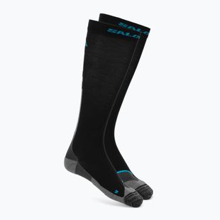 Slidinėjimo kojinės Salomon MTN black/blue danube