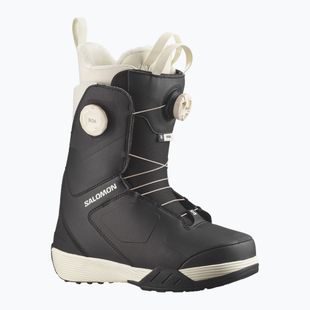 Moteriški snieglenčių batai Salomon Kiana Dual Boa W black/black/vanilla ice