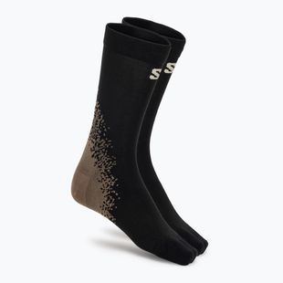 Kojinės Salomon Gravel Crew iron/vanilla ice