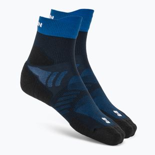 Kojinės Salomon Aero Ankle maritime blue/bluing/white