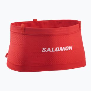 Bėgimo diržas Salomon Advance Skin Seamless flame scarlet/white