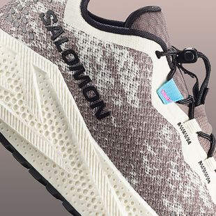 Moteriški bėgimo batai Salomon Aero Glide 4 GRVL vanilla ice/black iron