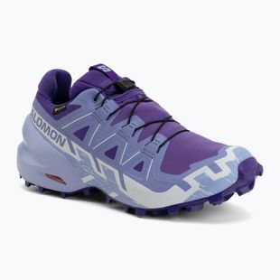 Moteriški bėgimo batai Salomon Speedcross 6 GTX deep blue/brunnera blue