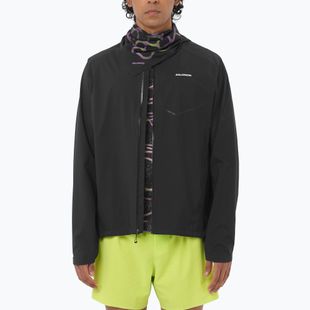 Vyriška bėgimo striukė Salomon Bonatti Waterproof dee black