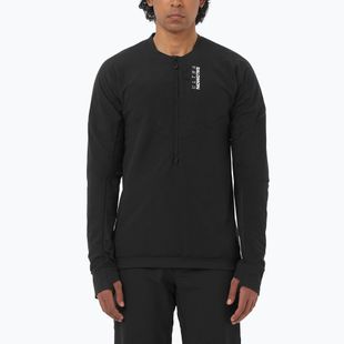 Vyriškas bėgimo džemperis Salomon Ultra Fleece Deep Black