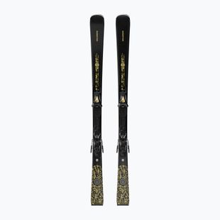Moteriškos kalnų slidės + apkaustai Salomon S/Max N°12 + MI11 GW black/glitter