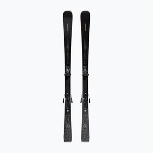 Moteriškos kalnų slidės + apkaustai Salomon S/Max N°14 + MI12 GW black/glitter