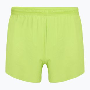 Vyriški bėgimo šortai Salomon Sense Aero SPLT 3" acid lime