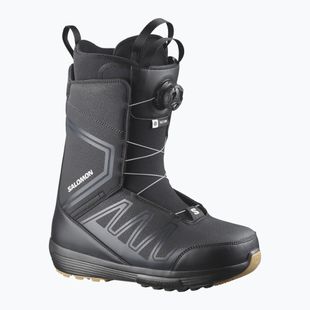 Vyriški snieglenčių batai Salomon Faction Boa black/black/black