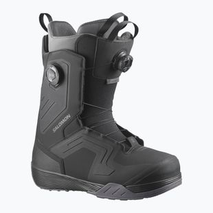 Vyriški snieglenčių batai Salomon Dialogue Dual Boa Wide black/black/asphalt