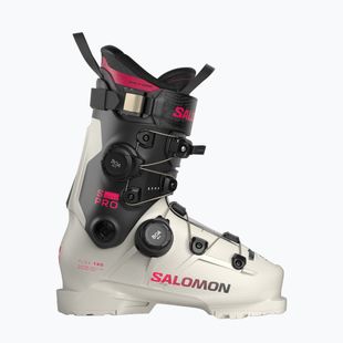 Vyriški slidinėjimo batai Salomon S/Pro Supra Dual Boa 130 gray aurora/black/raspberry