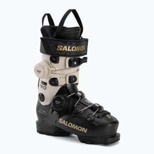 Moteriški slidinėjimo batai Salomon S/PRO Supra Dual Boa 105 W black/ birch/gold met