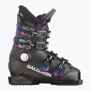 Vaikiški slidinėjimo batai Salomon T4 M Jr black/black/white